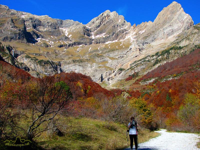 Foto: El Valle de Pineta, Pirineos de Huesca, Aragon, Parque Nacional de Ordesa y Monte Perdido